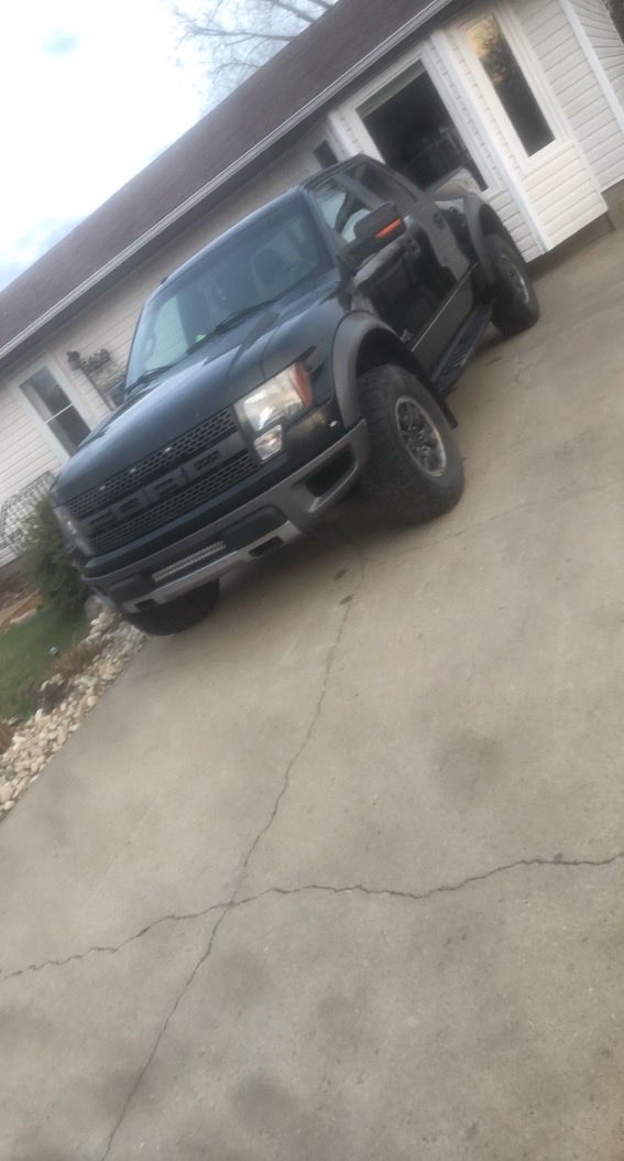 This vehicle was stolen from Killam this morning and could be in the Vegerville mundare area a Ford 2014 Raptor