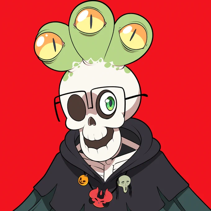 New spoopy profile pic for Halloween! 