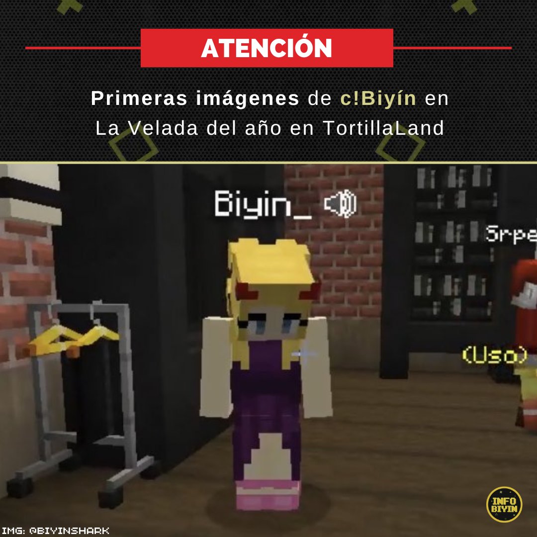 InfoBiyin_'s tweet photo. ❗️|| ¡Atención! c!Biyín ha llegado a La Velada del año en #TortillaLand. https://t.co/oN4LzX5mDm