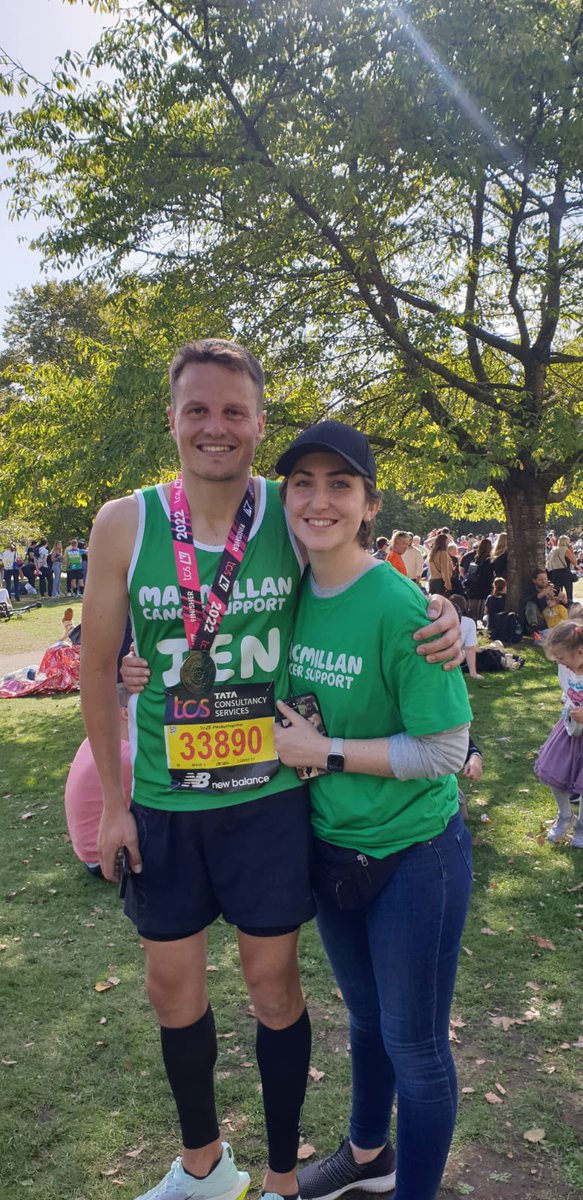 So proud of Adam running his 1st London Marathon today 
for my big sister who was diagnosed with Leukaemia last November &amp; supporting the amazing MacMillan charity. 
Just want to thank everyone who donated <a href="/WPBlades/">Weston Park Blades</a> @SaracensMavs <a href="/macmillancancer/">Macmillan Cancer Support</a> #Netballfamily