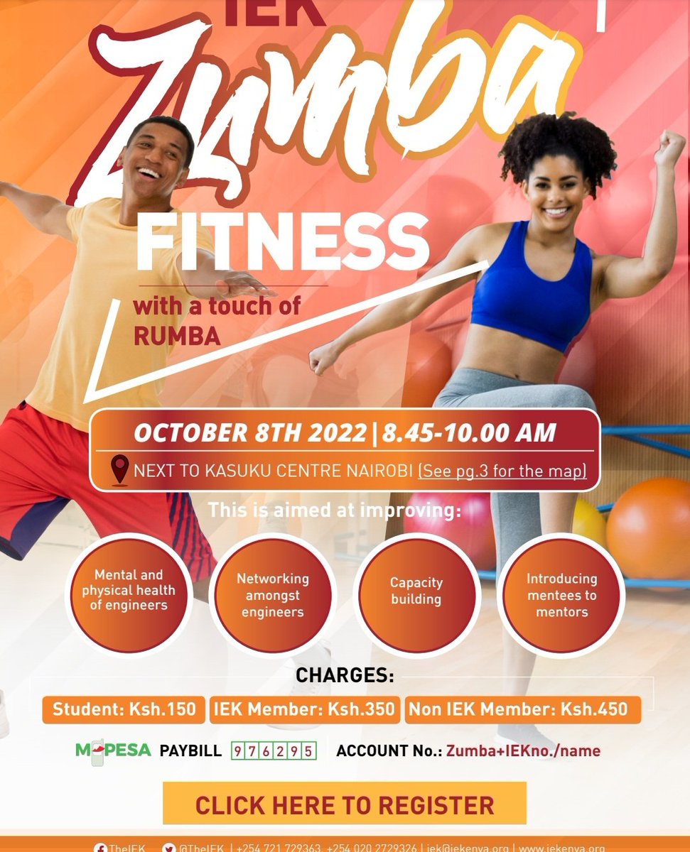 On October 8th we will be having another Zumba session this time with a touch of Rumba. Don't miss!
docs.google.com/forms/d/e/1FAI…