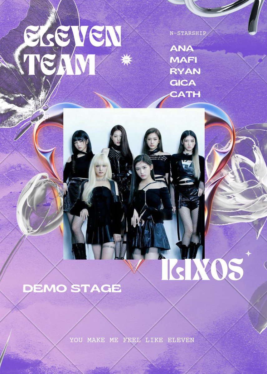 ILIXOS_OFFICIAL's tweet photo. N-STARSHIP 🗑 #ILIXOS
DEMO STAGE PHOTO TEASER
BREAK ALL THE RULES X ELEVEN https://t.co/tOziGP2Bqb