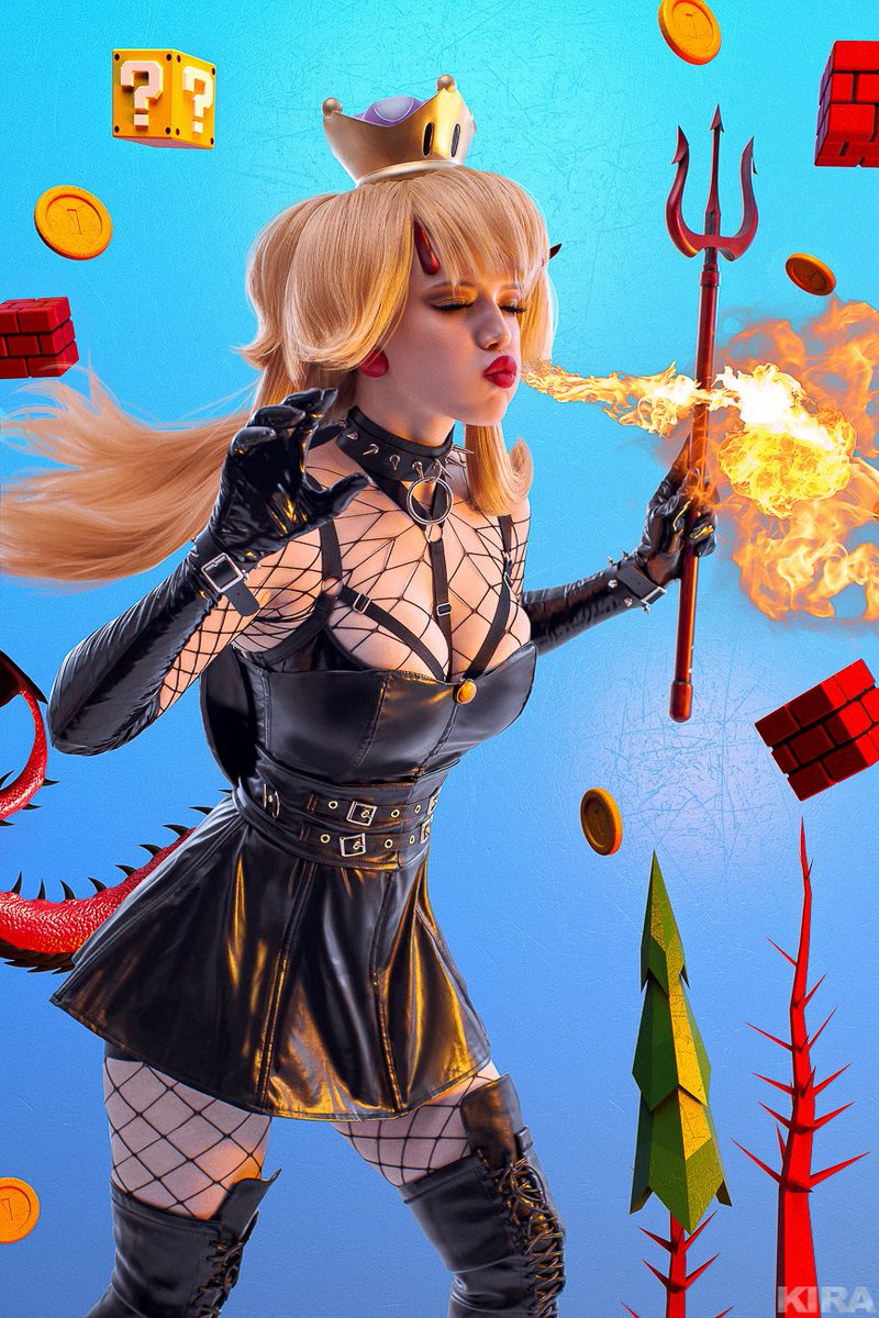 Lada_lyumosCOS's tweet photo. ✨ Hypewaves – they come as quickly as they go ✨
Exactly a year ago, Bowsette was everywhere. And now no one even remembers her anymore 😅

Model: @Lada_lyumosCOS
Photo: @kmitenkova
Craft: @big_black_lord
Wig: @MiokoWig

#bowsette #nintendo #cosplay #mario https://t.co/WZ3dElLIbR