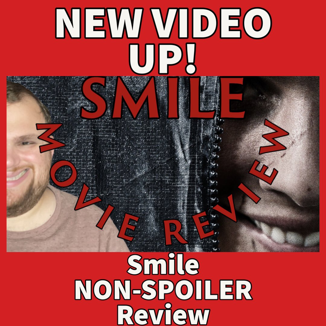 LINK BELOW!
Check out my review of Smile!

youtu.be/gjx1mt3NzTg

#smile #parkerfinn #sosiebacon #jessietusher #kylegallner #kalpenn #robinweigert #caitlinstasey #gillianzinser #horror #scarymovie #movie #film #moviereview #review #filmreview #youtube #theupsidedan
