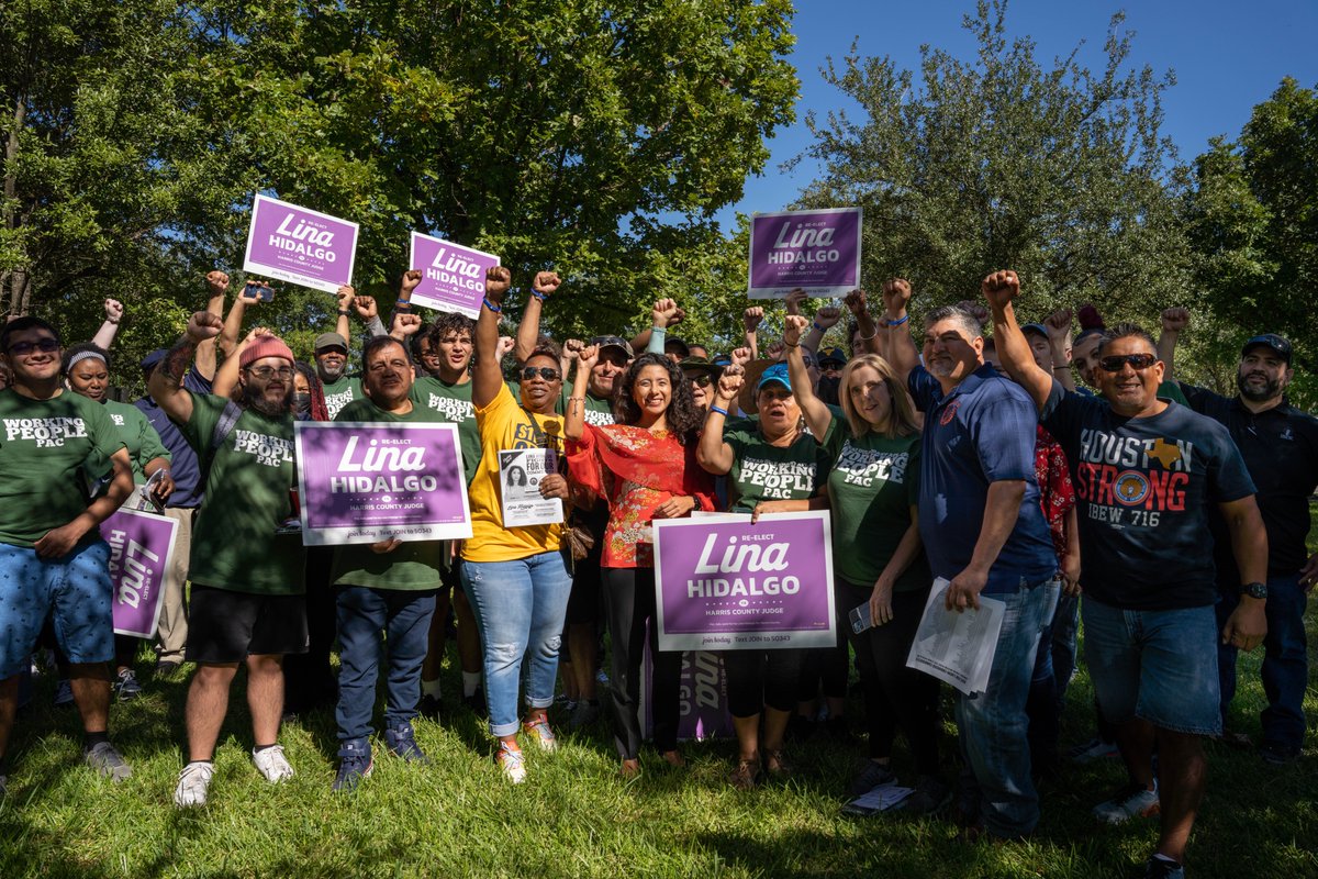 I couldn’t have asked for a better weekend! I joined canvassers and labor leaders who have been knocking on doors. I will always fight to protect access to the American Dream. Thank you for showing up for me! Let’s get out and VOTE!