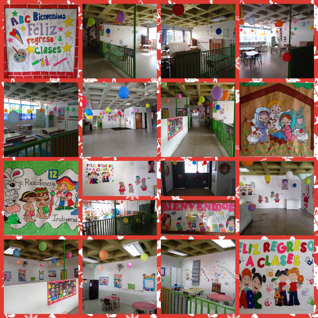 El cei Ana Josefa Sabino Lara listo y preparado para dar inicio este lunes 3 a las actividades escolares de nuestros niños y niñas que todo sea de éxitos y bendiciones 🙏🙏🙏🙏👏👏👏👏😷😷😷<a href="/NicolasMaduro/">Nicolás Maduro</a> 
@MPPEDUCACION 
<a href="/_LaAvanzadora/">Yelitze Santaella</a> 
<a href="/FreddyBernal/">Freddy Bernal</a> 
<a href="/Berzabethg1/">Berzabethgandicaoficial</a>