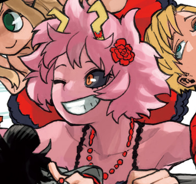 芦戸三奈 「Now they can be pastel and pink together」|🧉💥Roo💥✨✨✨Bakugo's monthのイラスト