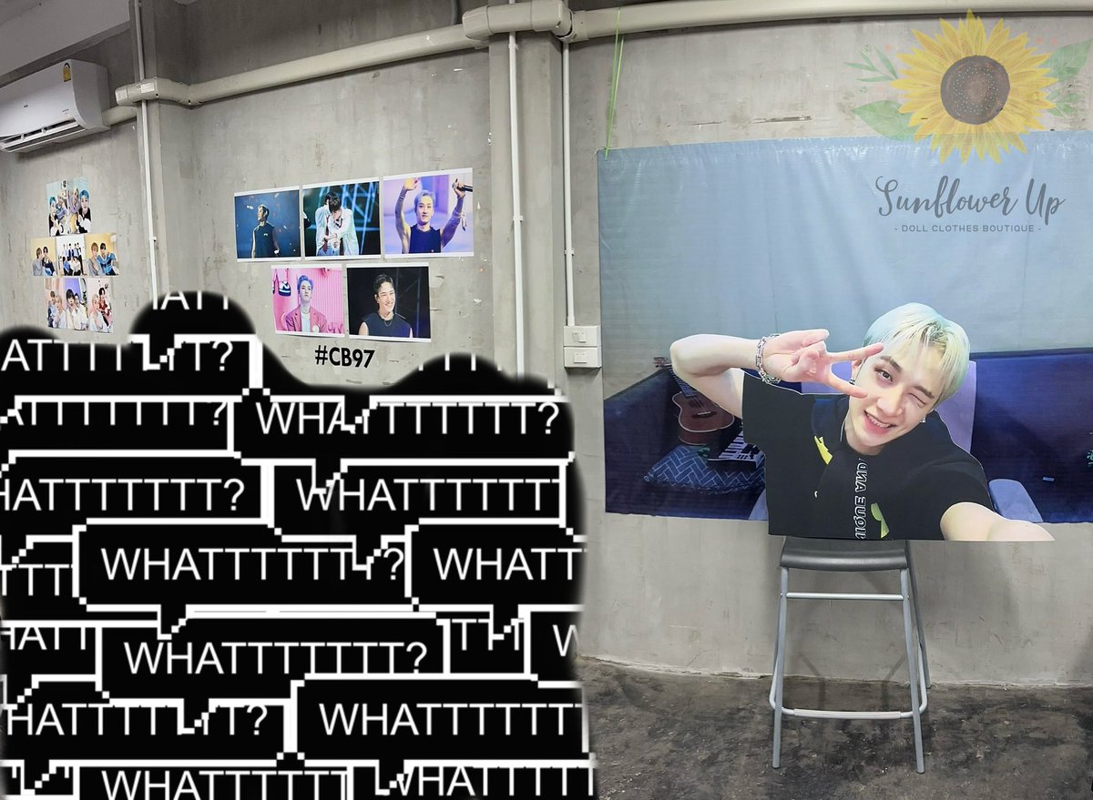 sunflow3r_up's tweet photo. พอขึ้นไปชั้น2 
เขียนใหญ่ๆ ว่า > มุม.ถ่าย.รูป.เยอะ.มวาก. 😂
มองไปมุมไหนก็คือชานและskz❤️❤️❤️
#missingCB97_1003
#HappyBangChanDay #BangChan https://t.co/D1Mqgr3GvL