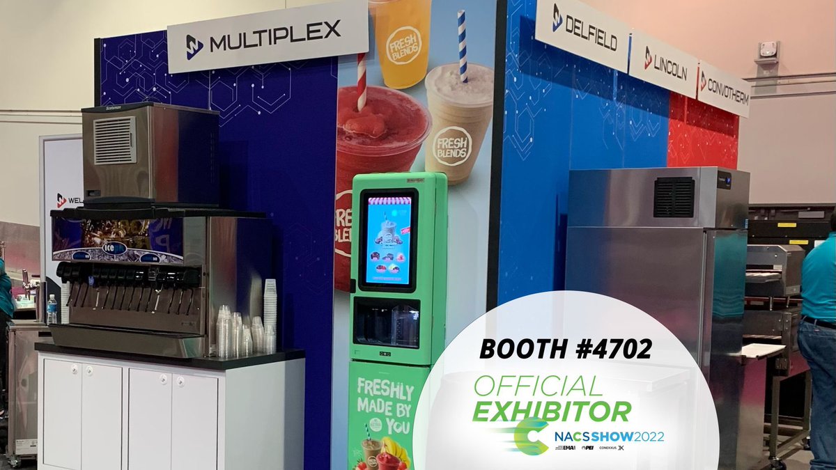 WelbiltInc's tweet photo. Are you at NACS Show in Las Vegas? Join us for Day 1 in Booth #4702 for bites and blended beverages on us!
https://t.co/VI9TOiVbiP
#welbilt #aligroupfs #nacsshow #Convotherm #Delfield #Frymaster #KitchenConnect #Lincoln #Merco #Merrychef #Multiplex #energystar https://t.co/OftnaOLgNL
