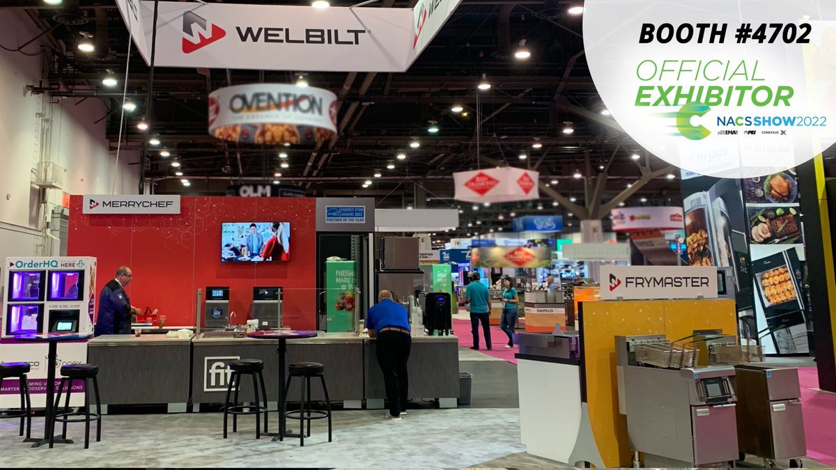 WelbiltInc's tweet photo. Are you at NACS Show in Las Vegas? Join us for Day 1 in Booth #4702 for bites and blended beverages on us!
https://t.co/VI9TOiVbiP
#welbilt #aligroupfs #nacsshow #Convotherm #Delfield #Frymaster #KitchenConnect #Lincoln #Merco #Merrychef #Multiplex #energystar https://t.co/OftnaOLgNL