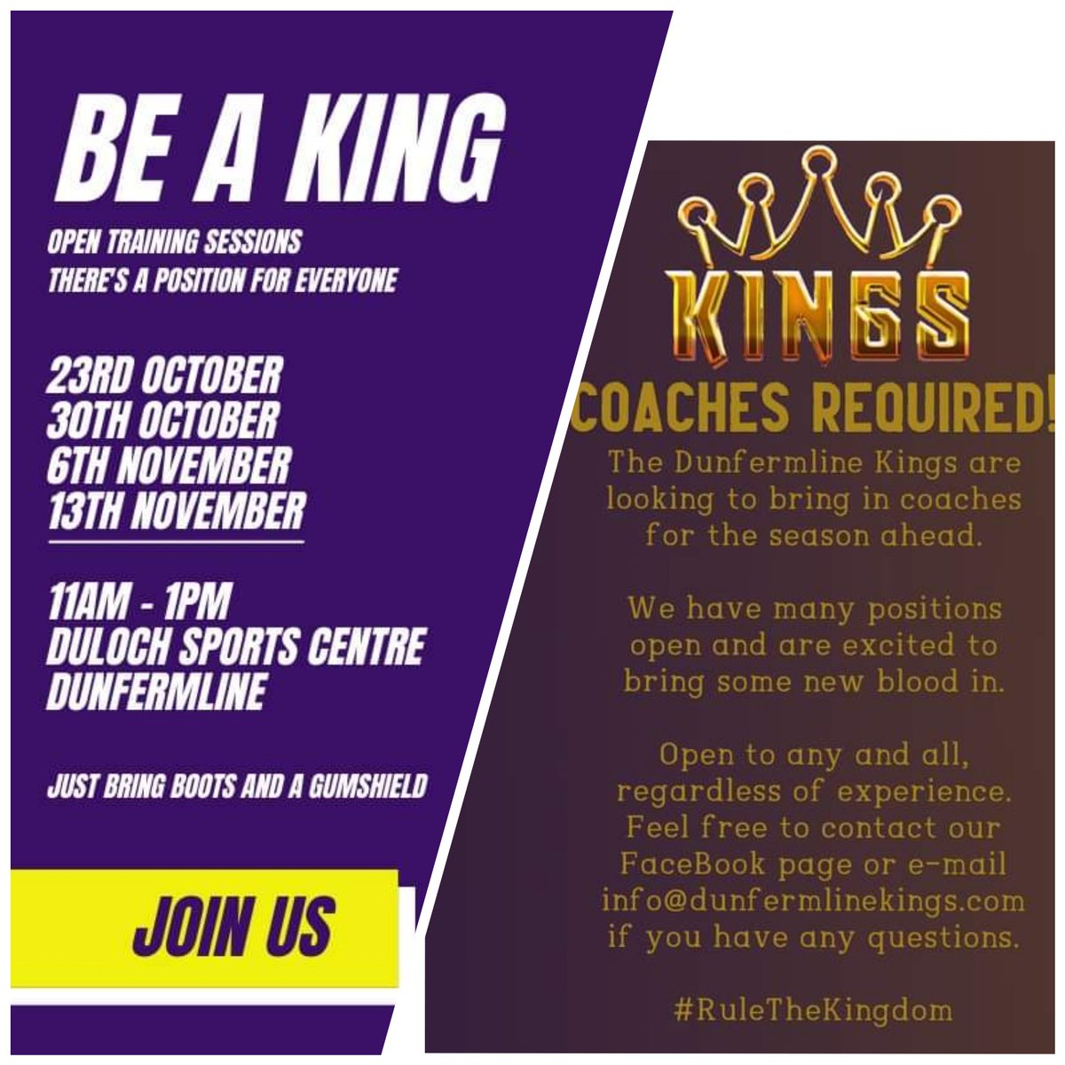 Dunfermline Kings American Football Club tweet media