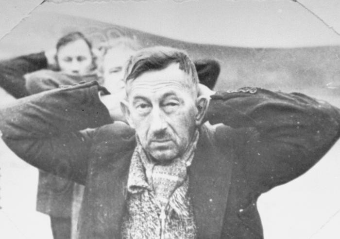 October-November, 1939 | Polish teachers moments before their execution by firing squad in the "Valley of Death" near Fordon.

The Nazis sought to destroy Polish culture and the Polish nation, and eliminate any resistance, by arresting and murdering Polish people.