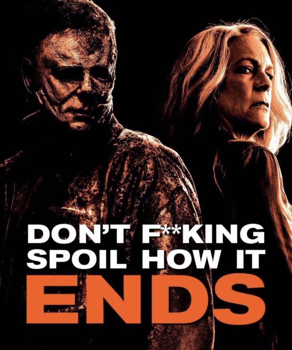 HalloweenVerse's tweet photo. A message from Jamie Lee Curtis. Don’t spoil it. Halloween Ends in 12 Days #HalloweenEnds #MichaelMyers https://t.co/VinB3Oj7UO
