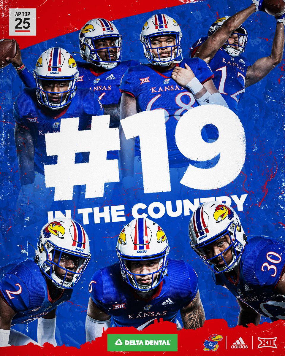 The AP votes are in…

We’re the #19 ranked team in America 💪