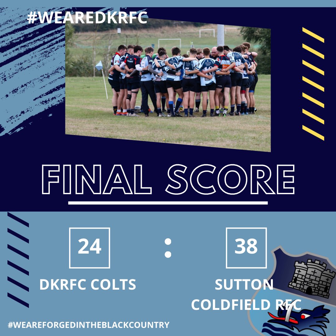 DKRugbyClub's tweet image. ⏳ Today’s Results…

🙌 What a busy weekend for us here at DK… 6 teams, 6 games, 6 results…fantastic!

👏 Well done to everyone who played this weekend! 

#WeAreDKRFC #todaysresults #busyweekend #WeAreForgedInTheBlackCountry