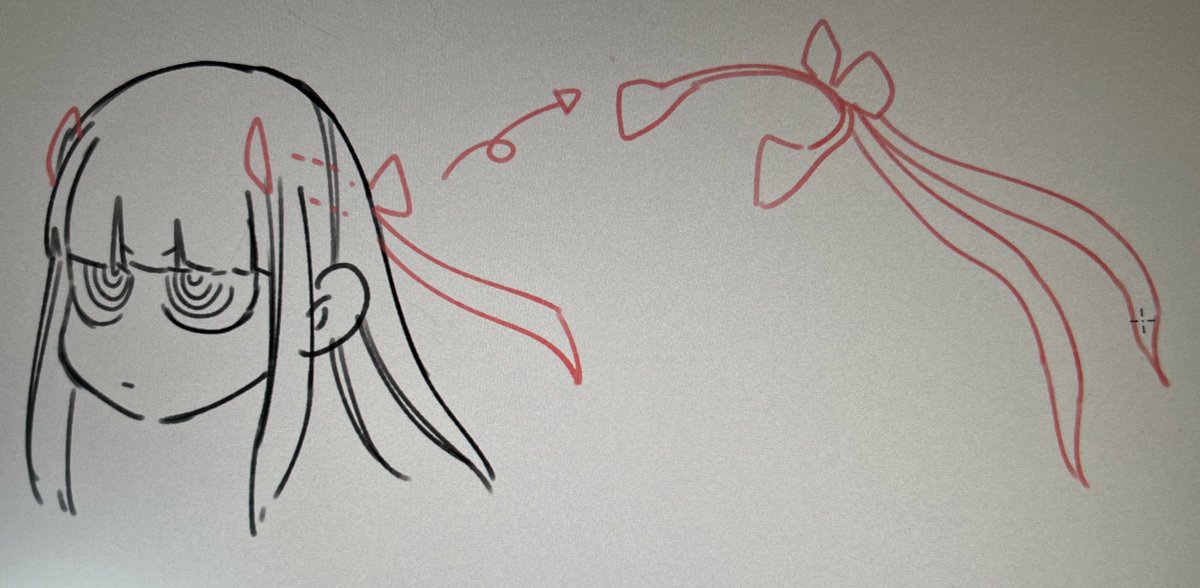 「どうでもいい情報:ミドリの謎ヘアバンド 」|肉村Q🧠６巻が４月１２日‼️のイラスト