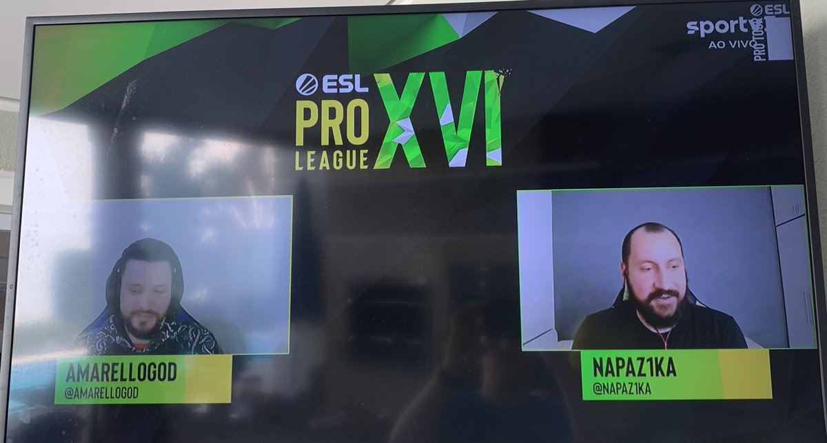 luisflaviopp's tweet photo. @amarellogod e @napaz1ka saindo da gaules Tv para transmitir no sportv a final da Pro League!! Top demais 👏🏻👏🏻👏🏻 https://t.co/PX5rhQzL0b