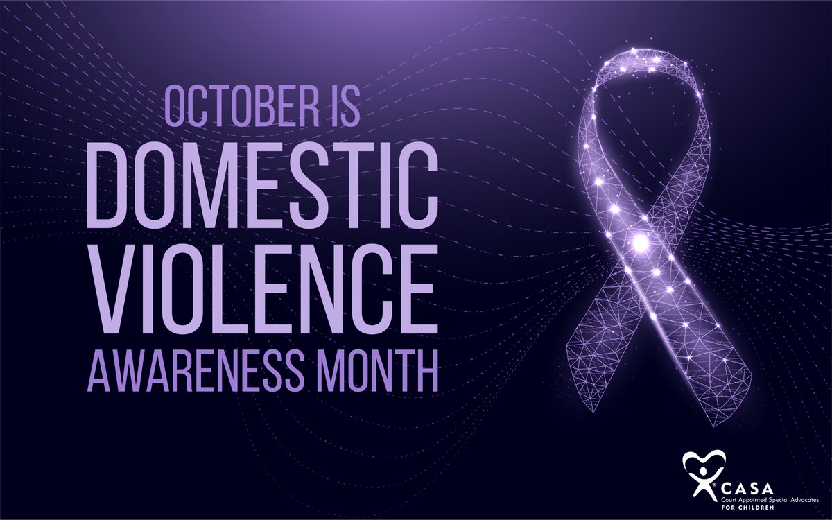 October is Domestic Violence Awareness Month. #DVAM was launched nationwide in October 1987 as a way to connect and unite individuals and organizations working on domestic violence issues while raising awareness for those issues.