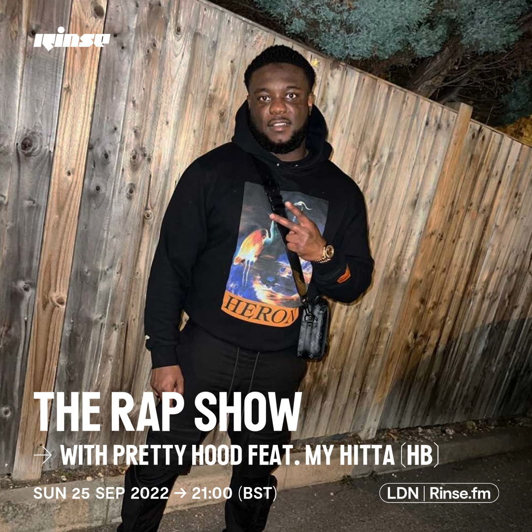 Up next it's #TheRapShow with <a href="/PrettyHoodH/">H *Pretty Hood*</a> feat. <a href="/My_Hitta_HB/">My Hitta HB</a> on rinse.fm + 106.8FM

#RinseFM
