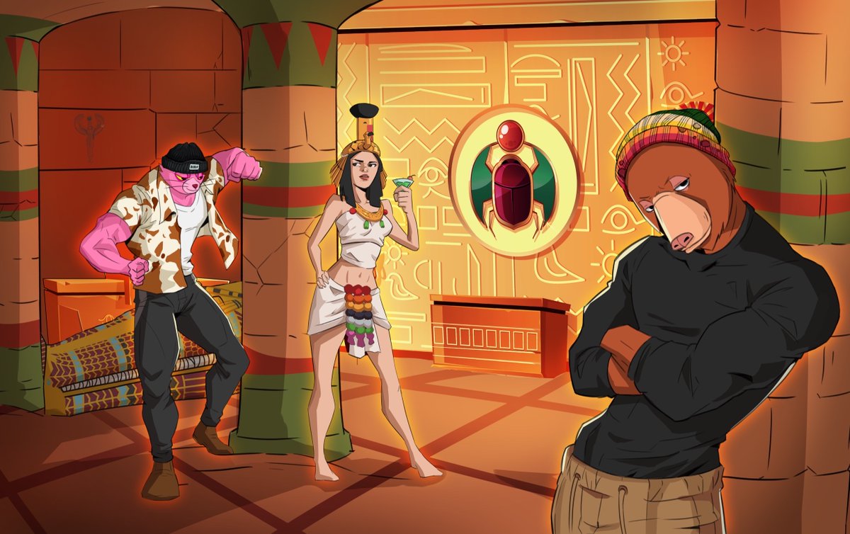 Egyptian Deities tweet media