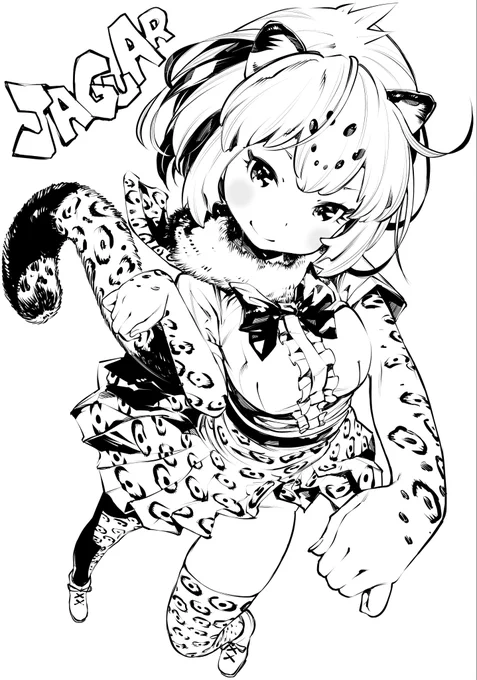 今日の過去絵は、ジャガー姐さんです。 