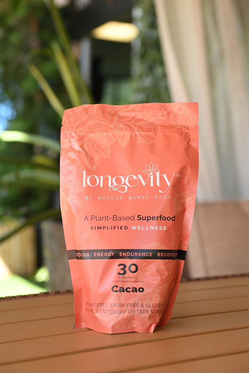 longevitybyBBB's tweet photo. Focus. Energy. Endurance. Recovery. Join the path to longevity today and feel the benefits of our superfood blend for yourself. @brookeburke #longevity #longevitybbb #simplifiedwellness https://t.co/fU9BycElNq