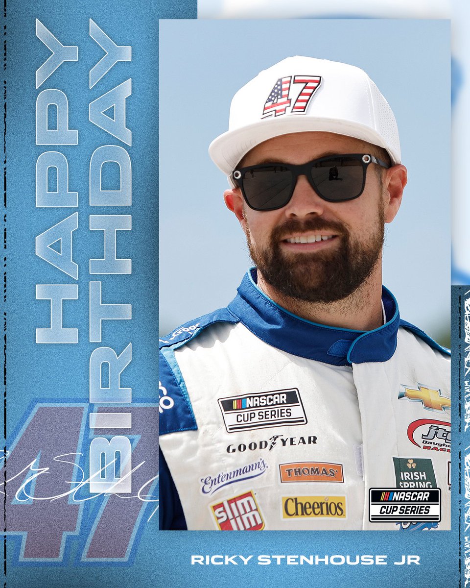 Happy Birthday to JTG Daugherty Racing\s Ricky Stenhouse Jr!   