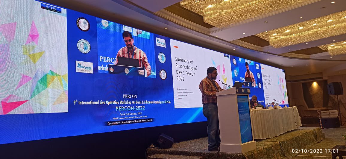 RIRS_inDelhiNCR's tweet photo. Another amazing #PERCON comes to an end. Amazing meet with great scientific program organised by Dr @ShashiKiranPal sir. Great oppurtunity to meet and greet the whoโs who of Kidney stone disease. #PERCON2022 #UroSome @Sarvodaya_Care https://t.co/eisejBJLKd