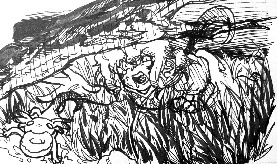 Inktober day 2 "Scurry" =<=
#inktober2022day2