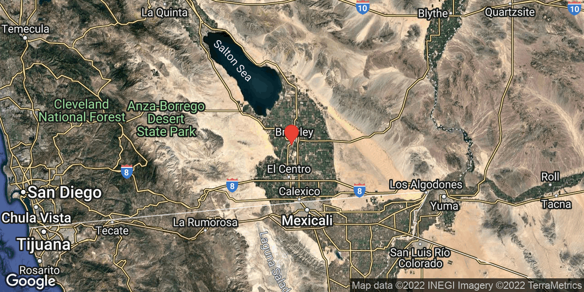 ZoomCenter on Twitter "RT Brawley_Quakes M2.0 earthquake 2mi SSW of