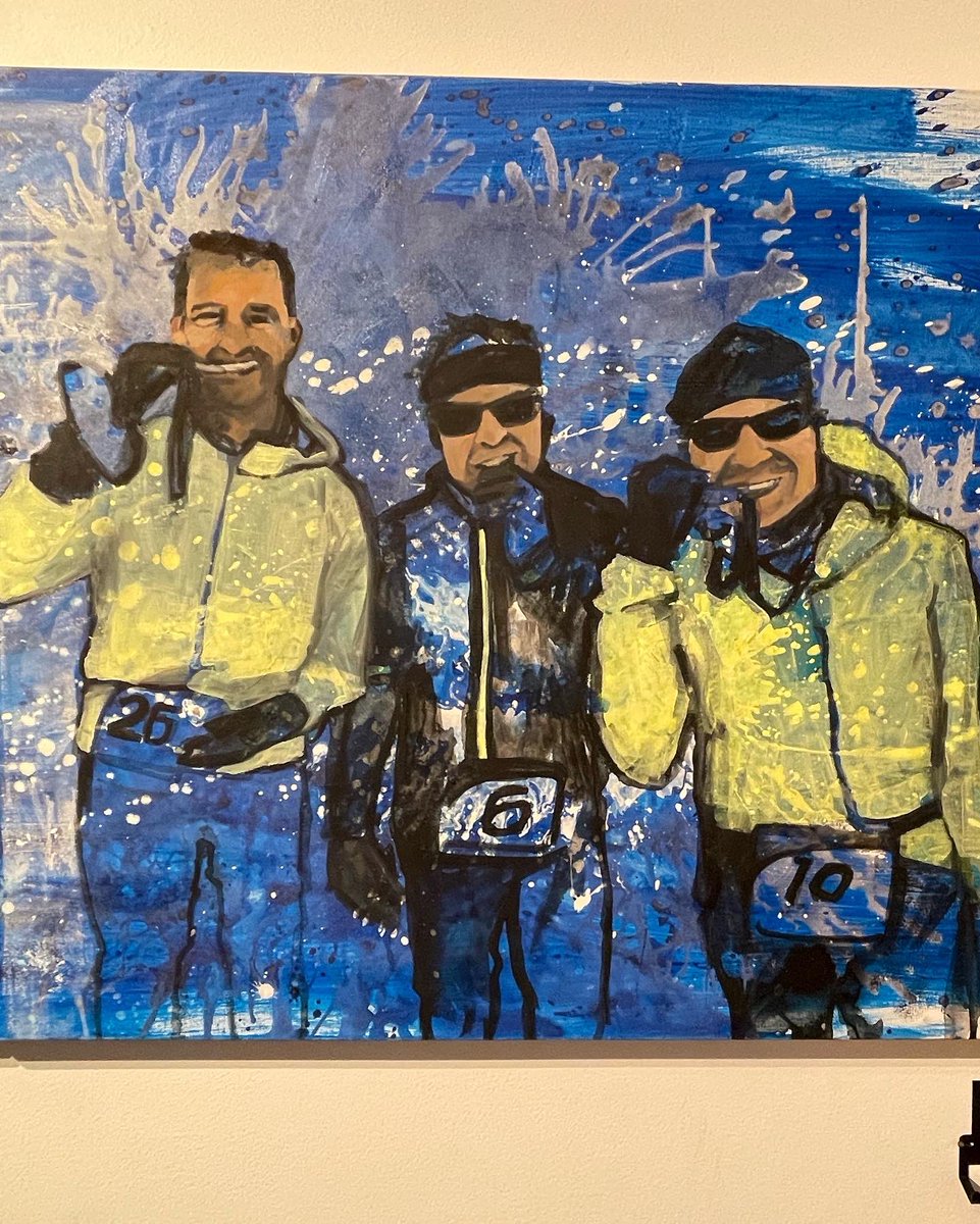 RichardDonovan7's tweet photo. American artist Annie Young has a fantastic exhibition in Minnesota about her trip to @AntarcticIceMar. Annie became blind in her 30s and her art is guided by her mind’s eye, illustrating stories of competitors through painting, sculpting &amp; other mediums https://t.co/OxHxoWKQn7 https://t.co/wh6TYKyz8w
