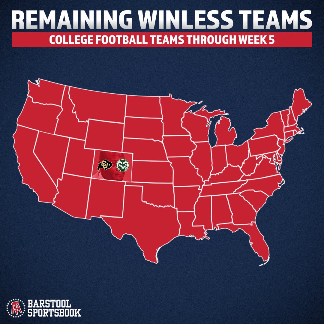 stoolgambling's tweet photo. There’s only 2 winless teams in FBS 

Colorado… and Colorado Stare https://t.co/jlyeQNPnCm
