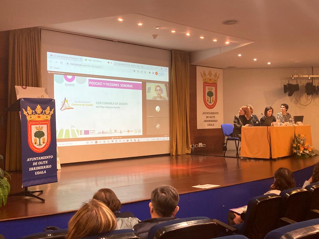 GDR_GUADIX's tweet photo. El GDR de Guadix y la Federación Sulayr participan en la Jornada Final del proyecto #IGUALAB presentando su proyecto de «podcast» y ficciones sonoras.

Lee la información completa en nuestra página web: https://t.co/XqW2PwvHrG https://t.co/Xg0taTmGH7