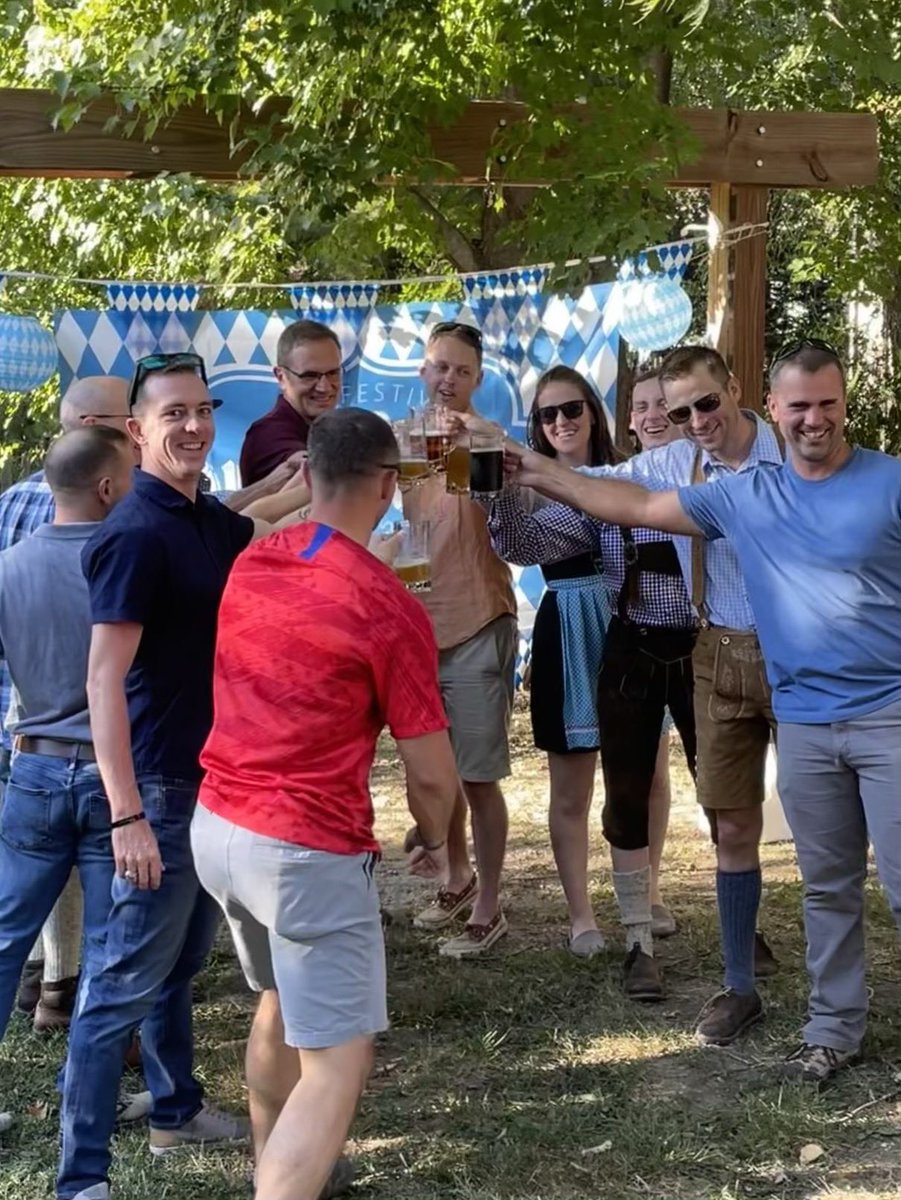 GIJoesNJane's tweet photo. Safe to say Oktoberfest was a success. Perfect recruiting add for @us_sams #seminar6 #Oktoberfest #Oktoberfest2022 #ATFQ #nowthisishowyoubuildateam https://t.co/2pzn9yQ2kt
