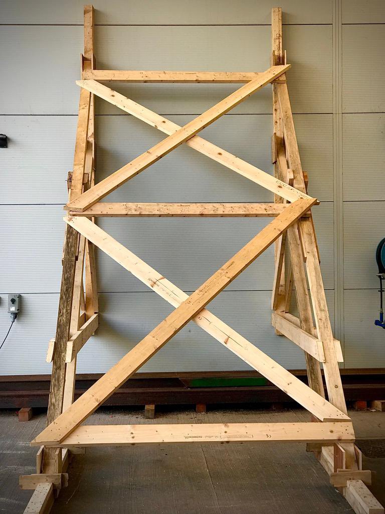 ‘Wood’ you like to see what skills we’ve been practicing today. Making ‘shore’ some of our timber shoring skills are still sharp. #maintenanceofskills