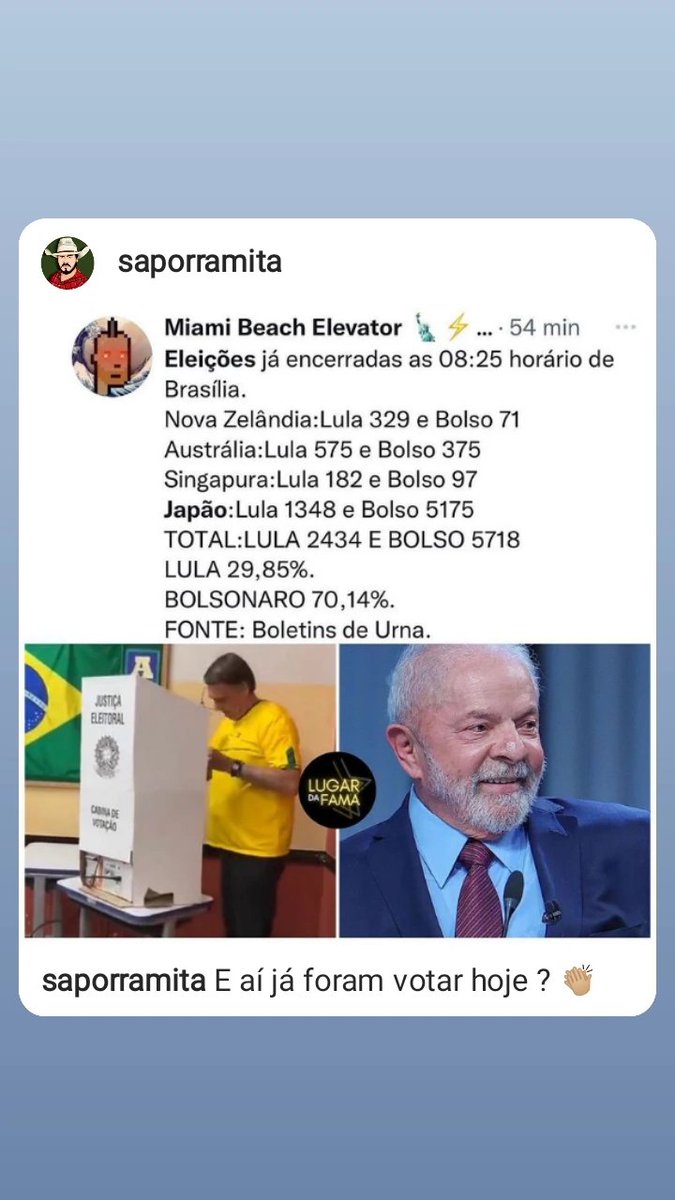 Angel_ClashSLG's tweet photo. @reinaldoazevedo Tá se baseando em q pesquisa meu anjo?! https://t.co/07VAtQj2W8