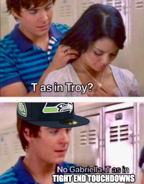 Seahawks's tweet photo. Get it right, Gabriella. https://t.co/moQNrNdGJ8