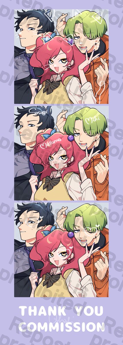 「【コミッション】Skeb納品しましたキャラクターめちゃくちゃ可愛い〜楽しく描けま」|ダハキのイラスト