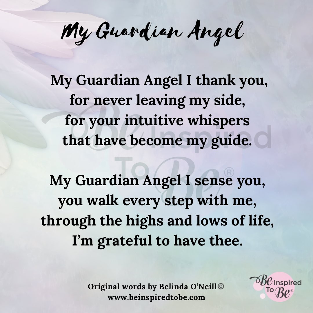 Feast of the Guardian Angels 🤍

I do hope you like this little piece I wrote to acknowledge this special day…

We are never alone, our Guardian Angel is always with us…

Be Inspired To Be
Belinda 🤍

#guardianangel #angels #grateful #feastoftheguardianangels