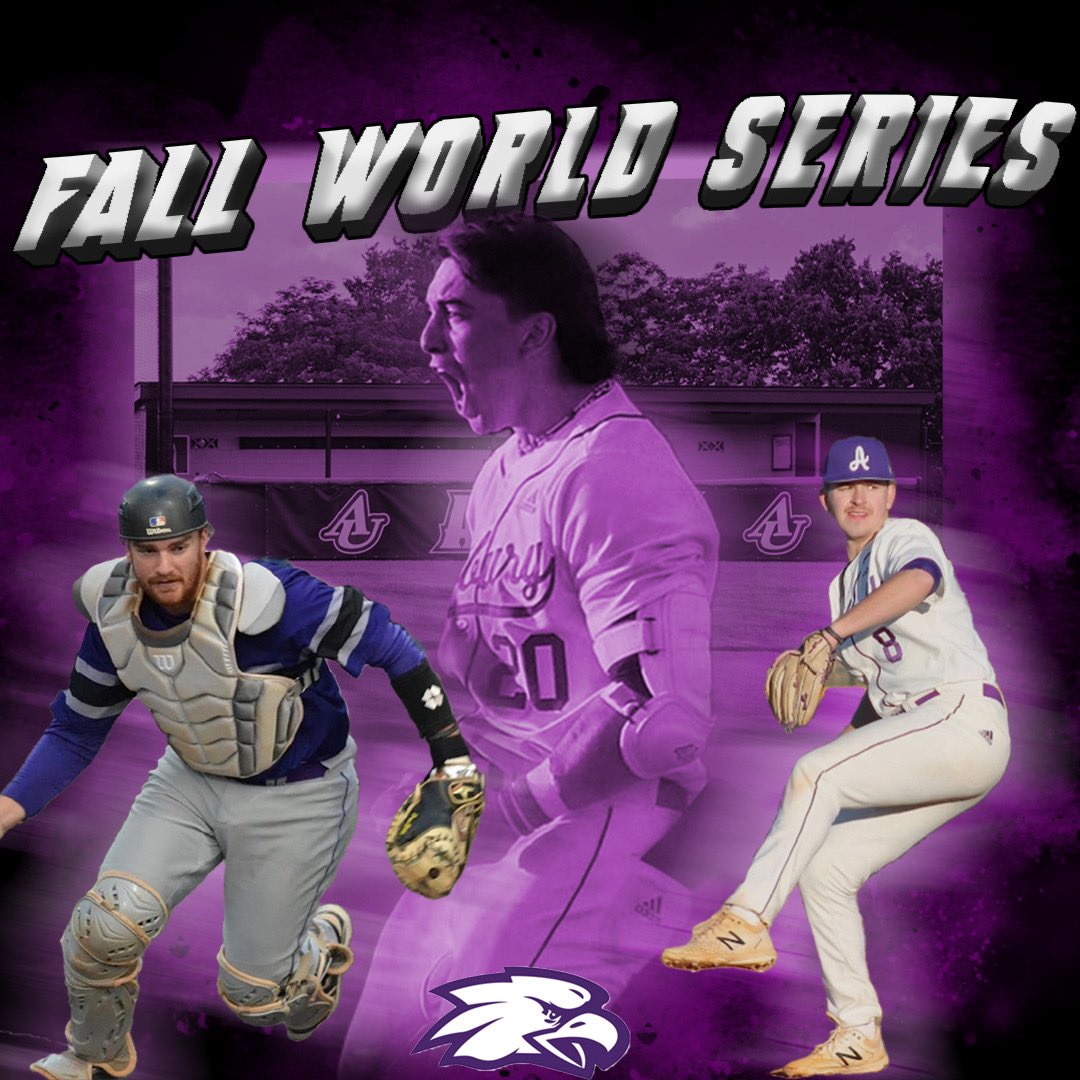 AsburyBaseball's tweet photo. AU Fall World Series

Wed, 10/5: Game 1
Thurs, 10/6: Game 2
Fri, 10/7: Game 3 (if necessary)

First pitch: 5:30p

Come out and watch who sets themselves a part for the upcoming ‘23 season. https://t.co/yF2i0dRoD1