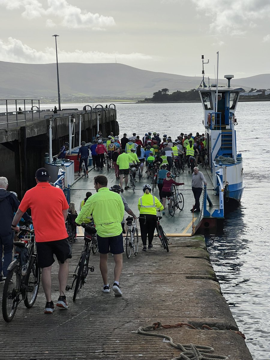 EileenGarvey18's tweet photo. Great day for a great cause ☀️Super well done to all the cyclists 🚴‍♀️ that took part to raise much need funds for our local Lifeboat. #RNLI #Kells to #Valentia https://t.co/y78qOiRXV1