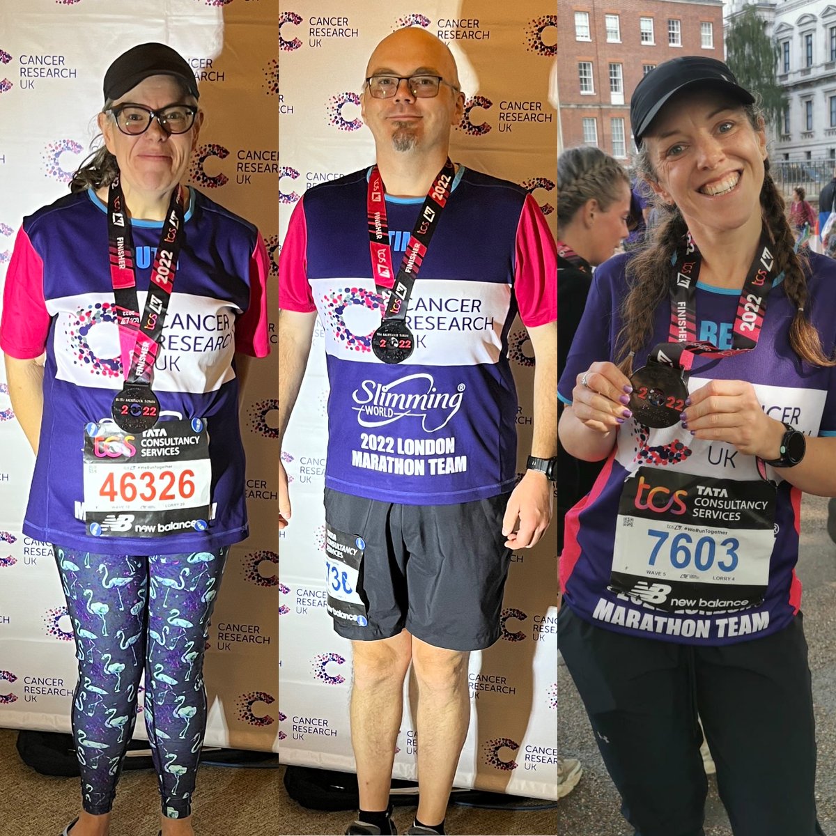 SlimmingWorld's tweet photo. Join us in celebrating Ben, Beth, Bex, Brodie, Dawn, Frank, Ian, Natalie, Rachel, Ruth, Sian and Tim – they took on the #LondonMarathon as #SWTeam2022… and absolutely smashed it ❤! We couldn’t be more proud 🤗. https://t.co/nvld5NNEM1