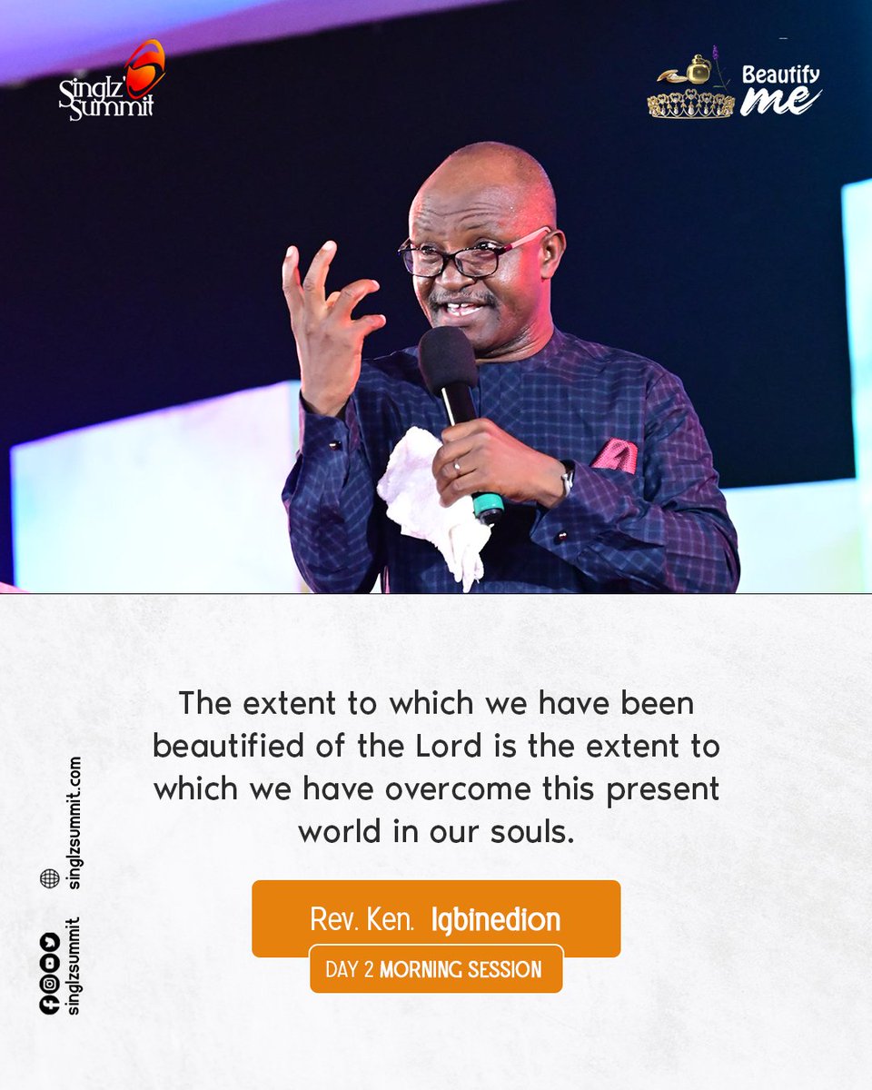 SinglzSummit's tweet photo. Catch up on some highlights from the ministration of God's Word by Rev. Ken Igbinedion at #SinglzSummit22 Day 2 Morning Session.

Theme: Beautify me.

#RevKen #BeautifyMe #SinglzSummit22 https://t.co/8nFPeqtSyd
