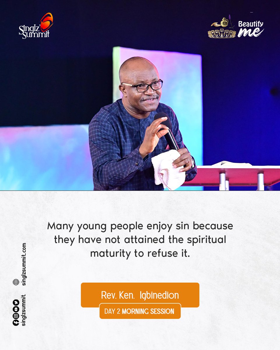 SinglzSummit's tweet photo. Catch up on some highlights from the ministration of God's Word by Rev. Ken Igbinedion at #SinglzSummit22 Day 2 Morning Session.

Theme: Beautify me.

#RevKen #BeautifyMe #SinglzSummit22 https://t.co/8nFPeqtSyd