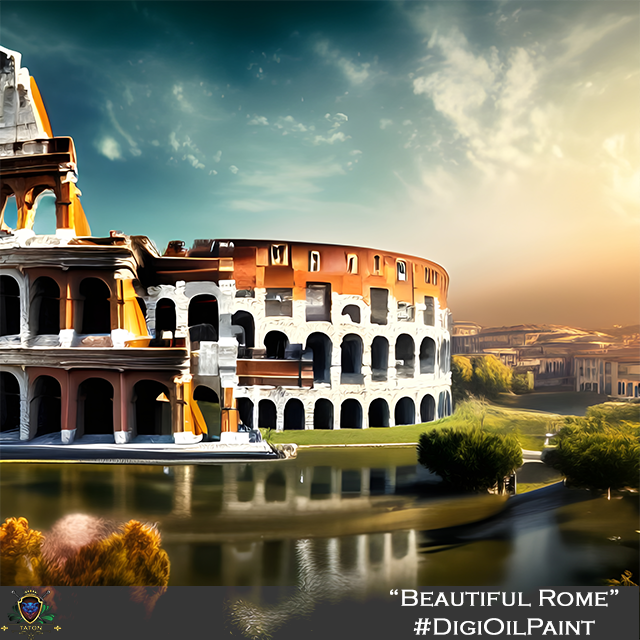 TatonNFT's tweet photo. Rome ❤️🔥beautiful and imperishable ❤️🔥
One of my all time favorite places.
It is also going to be one of my first published pieces in #digioilpaint collection 🥰 Let me know if you like it.
#nftART #aiNFTart #cryptoartist #NFTs #digitalart #AIIA https://t.co/G6YgQ32wd9