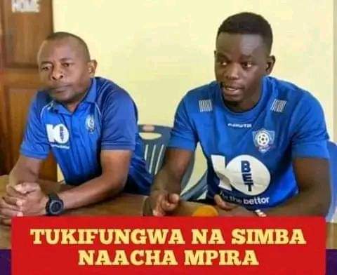kimangare7's tweet photo. @ahmed__ally Warudishe pesa za watu sasa.
#UsishindaneNaSimba. https://t.co/LTrncP3ehZ
