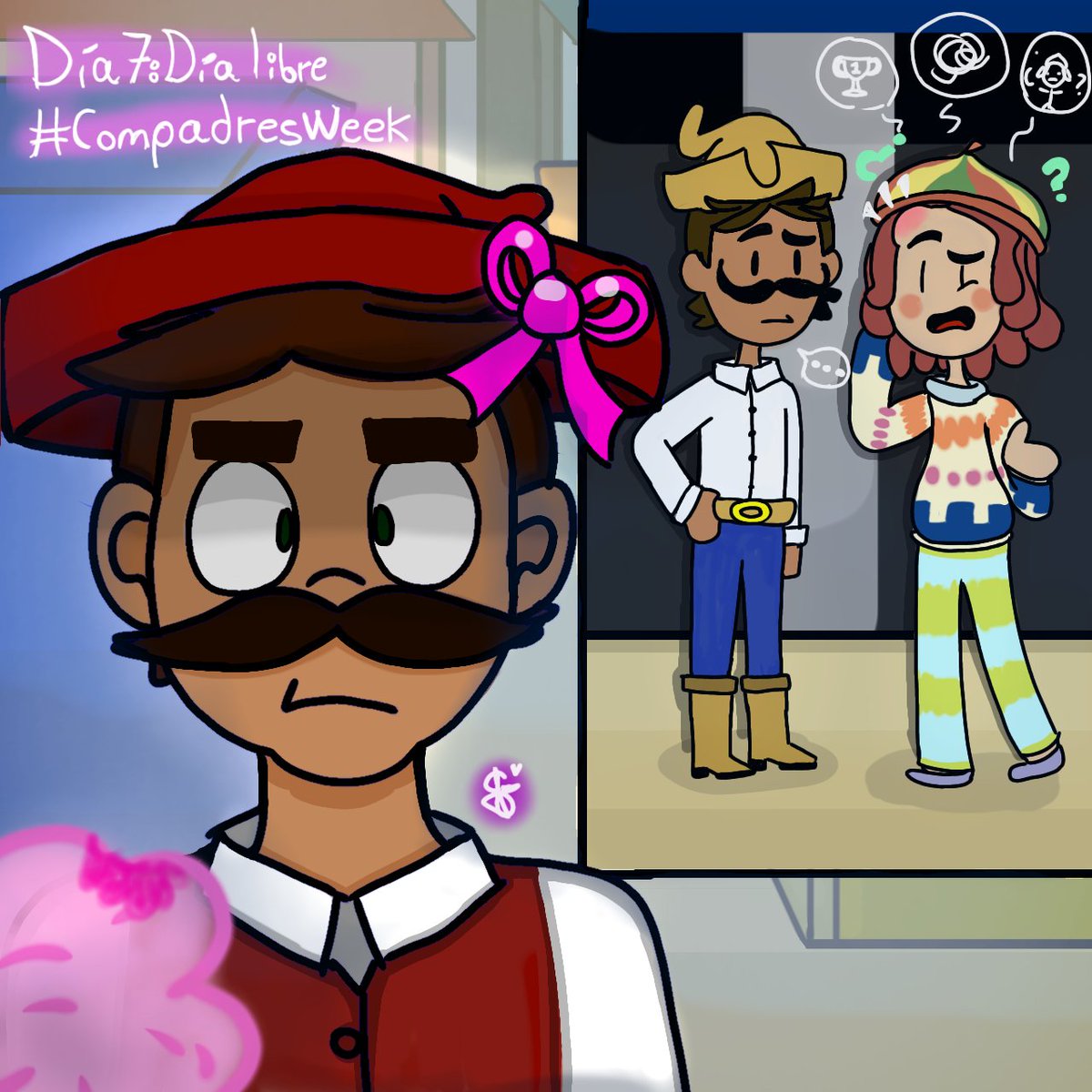 dionicio_carla's tweet photo. Día 7:Día libre el último día de
#compadresweek
Ah y ya https://t.co/MZi4lxLLHW
