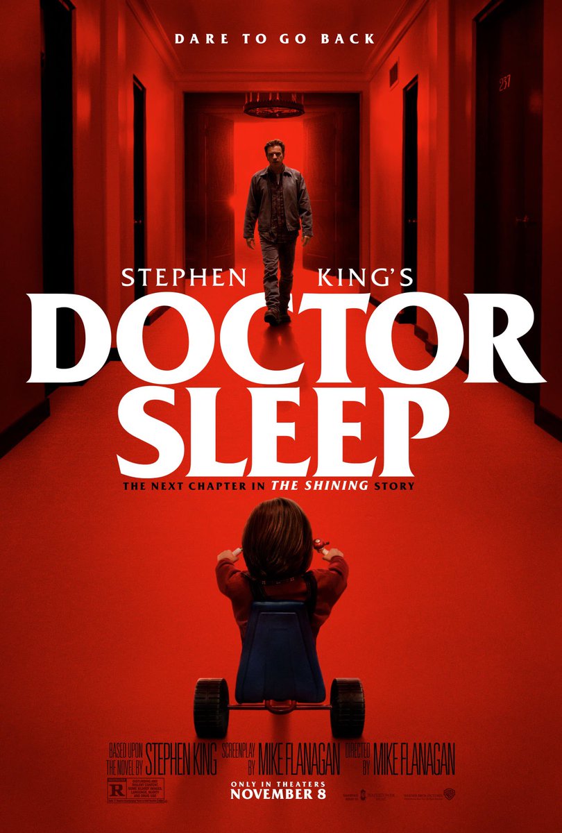 gravo123's tweet photo. #DoctorSleep #horror #fantasy #thriller #drama #supernatural #telekinesis #gory #sequel #TheShining #StephenKing #DVD #movienight #withtheboy #GoreTober2022 https://t.co/4Dh8WqwgtF