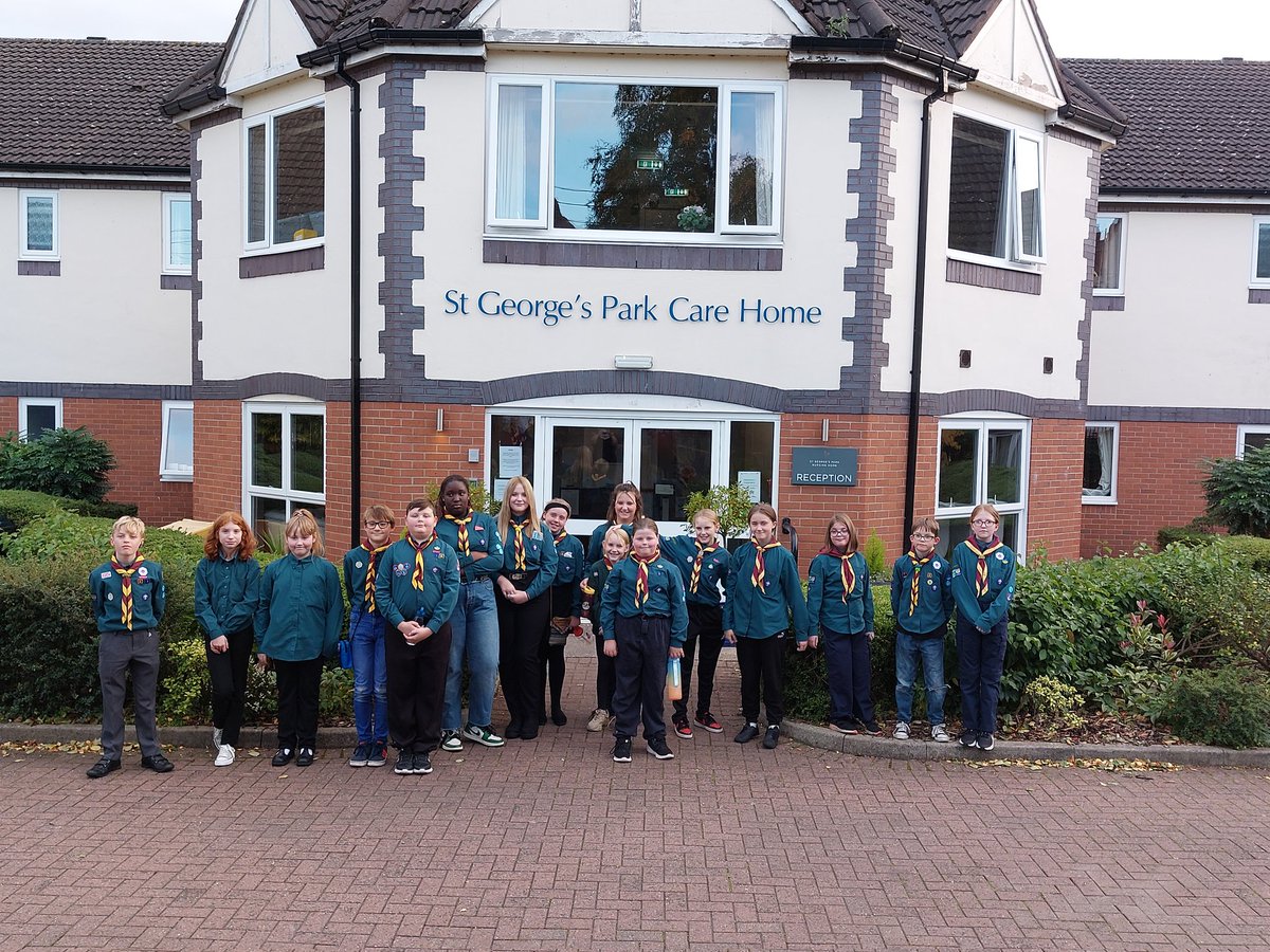 2ndWombridge's tweet photo. We had a lovely day volunteering at @stgeorges_park nursing home. We sang, danced and chatted with residents also helping serve food and drinks for their Silver Sunday Tea party! Was lovely to meet some of the residents.
@scouts @LoveStGeorges @ShropshireScout @BBCShropshire https://t.co/tXCVhl0DIw
