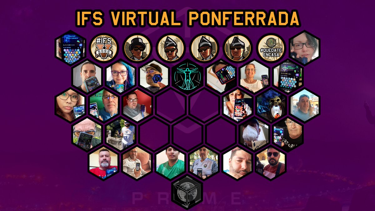 ClisPlisK's tweet photo. Foto grupal del IFS Virtual de Ponferrada del mes de Octubre. #IngressFS #Ingress #IngressFirstSaturday #IngressFSatHome https://t.co/XRE7Dn2MOr